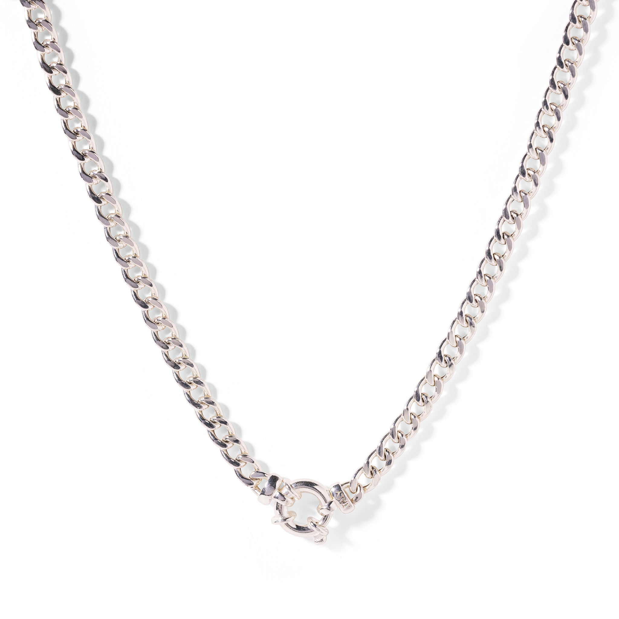 Chunky duo chain necklace - Skomer Studio Jewellery - Jewellery Gifts